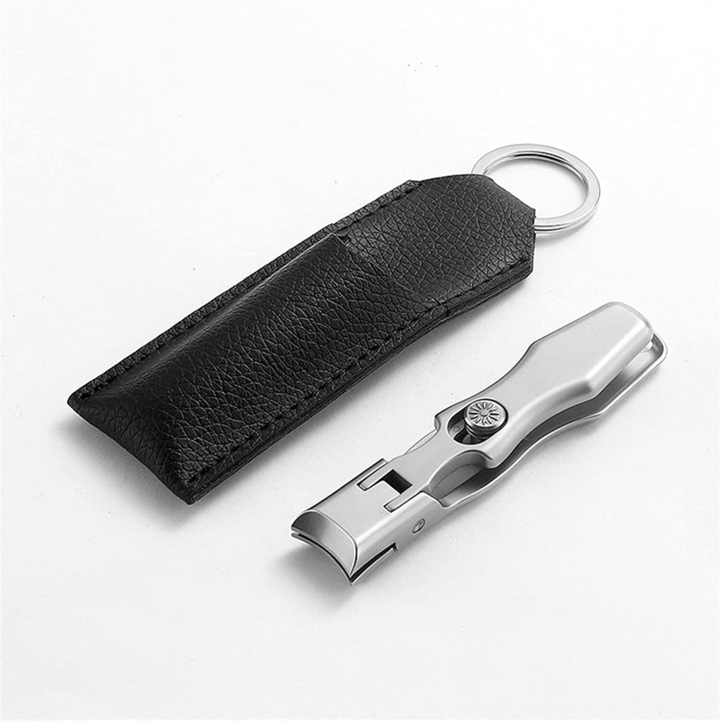 Portable ultra-sharp stainless steel nail clippers