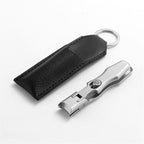Portable ultra-sharp stainless steel nail clippers