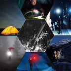 Tactical rechargeable laser LED flashlight