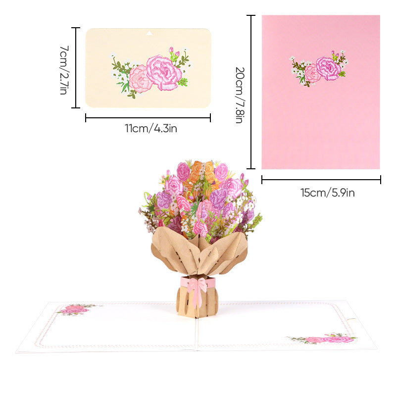 Mother's Day Card 3D
