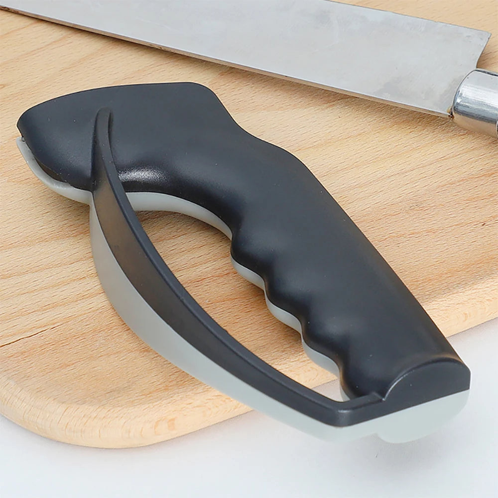 Kitchen Knife Sharpener with Ergonomic Handle