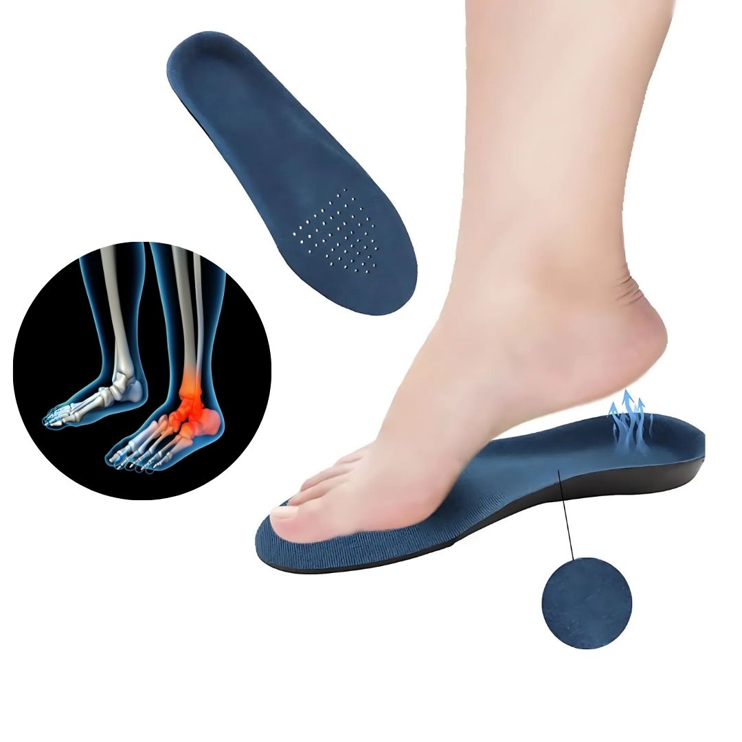 OrthoAlign Pronation Support | Inserts for Foot Alignment and Arch Relief - Orthopedic Shoe Inserts for Overpronation Correction