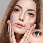 Waterproof and invisible facelift stickers, 120 pieces