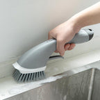 Cleaning brush with long handle