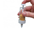 Seed dispenser for precise sowing – Easy to handle seed funnel