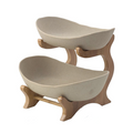 FruitTriad | Three-tier fruit bowl made of plastic