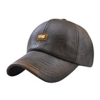 New trendy leather cap
