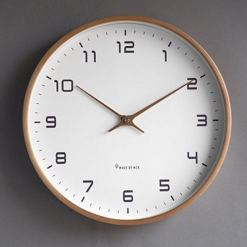 Nordic Clarity Wall Clock