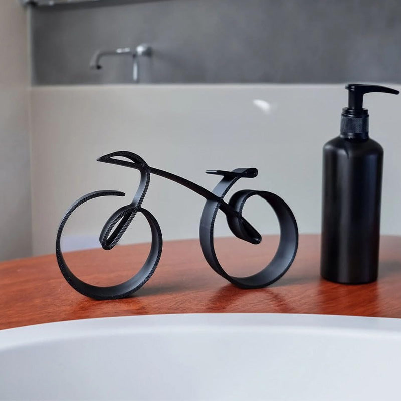 Bicycle jewelry made of metal