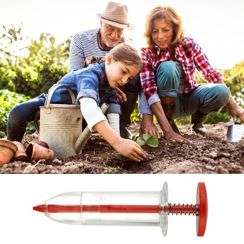 Needle Seed Spreader for Garden – Precise Plant Seed Dispenser for Even Seeding