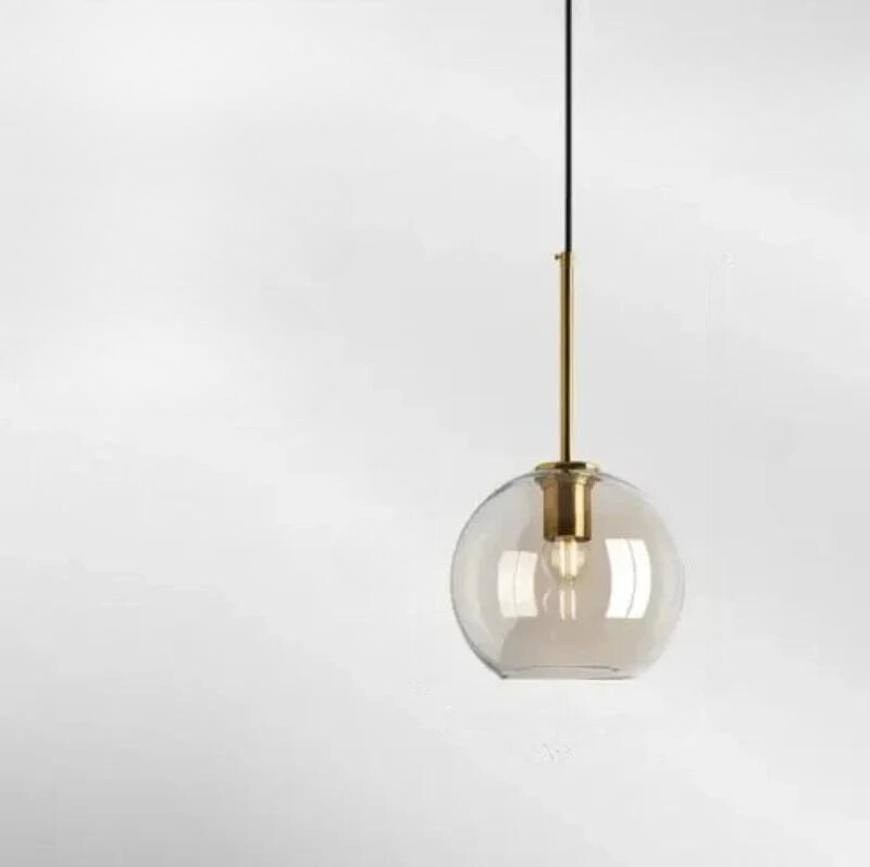 NordicGlas - Modern Scandinavian Glass Pendant Lamp for Dining Room and Living Room