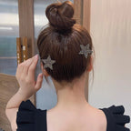 Rhinestone Star Hair Comb Set (5 pieces)