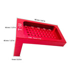 50-hole positioning T-shape ruler
