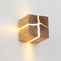 Wooden LED Wall Lamp | Stylish Wall Lamp Indoor