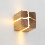 Wooden LED Wall Lamp | Stylish Wall Lamp Indoor
