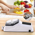 Electric kitchen knife sharpener