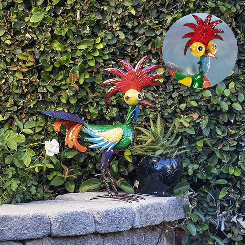 Funny Garden Chicken Statue