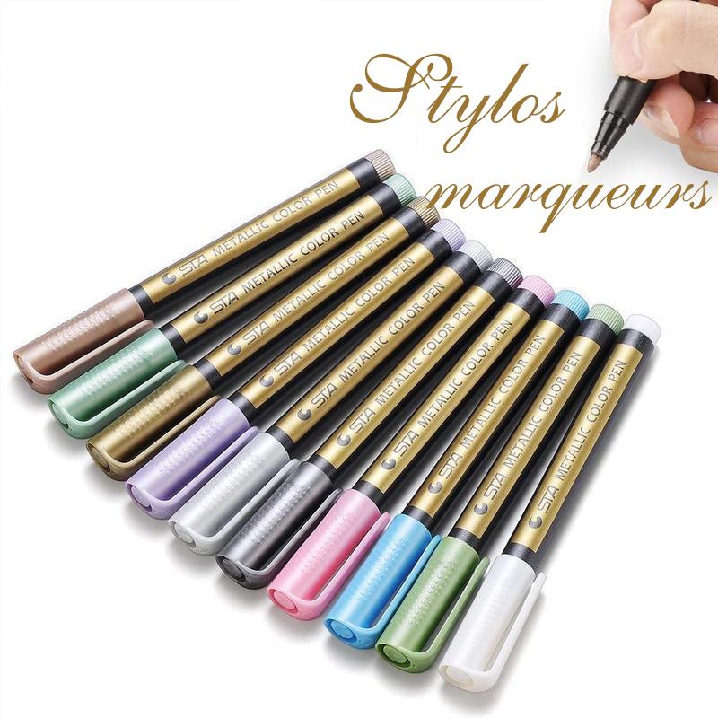 Waterproof Acrylic Marker (10 Colors)
