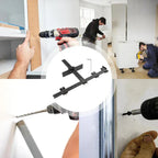 Precision template for exact drilling and installations