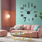 Modern DIY Screwless Wall Clock