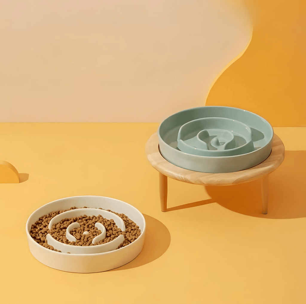 Premium Slow Feeder Bowl for Dogs & Cats
