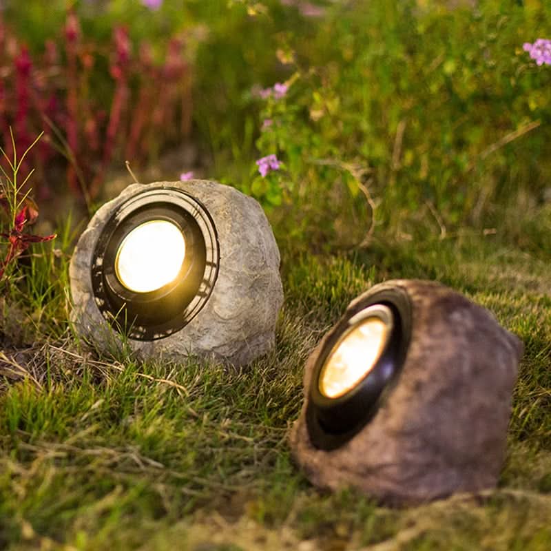 Solar Rock Light – LED Garden Stone Lamp