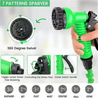 Magic hose with 7 spray gun functions