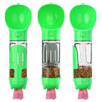 Portable 300ml Pet Water Bottle with Food Compartment & Bag