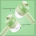 Electric cordless garlic chopper