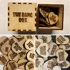 Fun Date Night Activity Tokens & Box (Set of 20 Pieces)