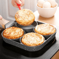 Pan with 4 multifunctional shapes