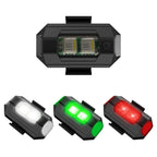 4 Colors LED Airplane Strobe Lights & USB Charging