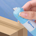 Thermal paper correction fluid with unpacking knife