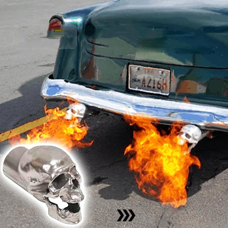 Skull Muffler Tip