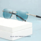 Sapphire High Hardness Anti-Blue Light Wide and Near Reading Glasses Sunglasses