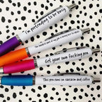 Sarcastic Office Pen Set