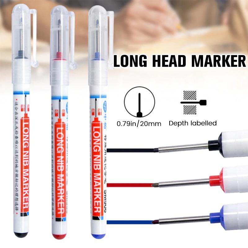 Long Head Bathroom Woodwork Multifunctional Marker