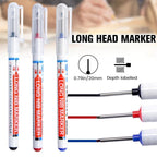 Long Head Bathroom Woodwork Multifunctional Marker