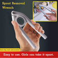 Faucet aerator wrench