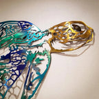 Sea creature ornaments made of metal