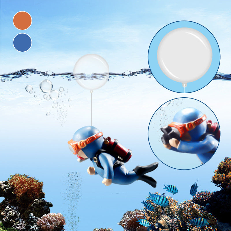 Beautiful decoration for diving aquariums
