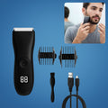 Waterproof – Ceramic Blade – Painless Cordless Grooming for Men – Smooth Results, No Nicks or Irritation