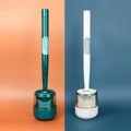 Punch-free Long Handle Silicone Toilet Brush
