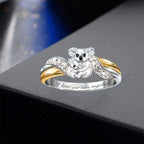 Creative Parent-Child Bear Ring