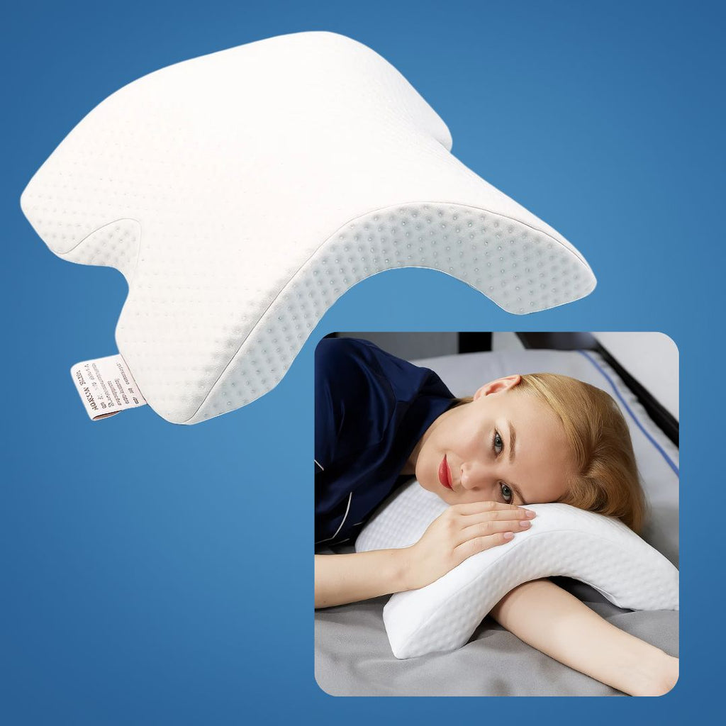 Spine Relief & Posture Alignment – Contour Memory Foam – Pain-Free Deep Sleep Support