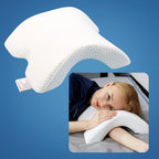 Spine Relief & Posture Alignment – Contour Memory Foam – Pain-Free Deep Sleep Support