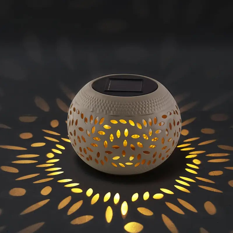 Polka Dot Solar Garden Lighting – Decorative Lamp for Outdoor and Terrace