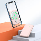 Magnera Magnetic Power Bank 5000 mAh | Compatible with iPhones | USB Output 5 V/2.1 A | Compact & Stylish