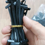 Practical Nylon Universal Cable Tie Buckle