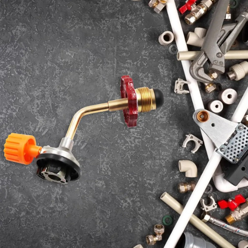 Hose-Free Gas Refill Adapter